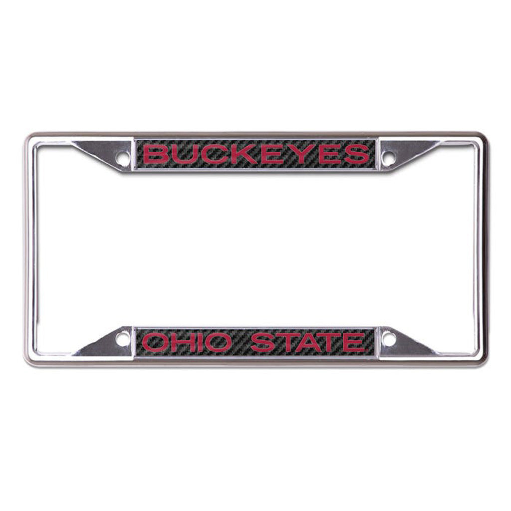 NCAA Ohio State Buckeyes Wincraft Carbon Plate Frame