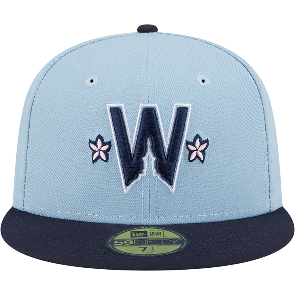 MLB Washington Nationals New Era 2025 City Connect Authentic Collection 59FIFTY Fitted Hat - Blue