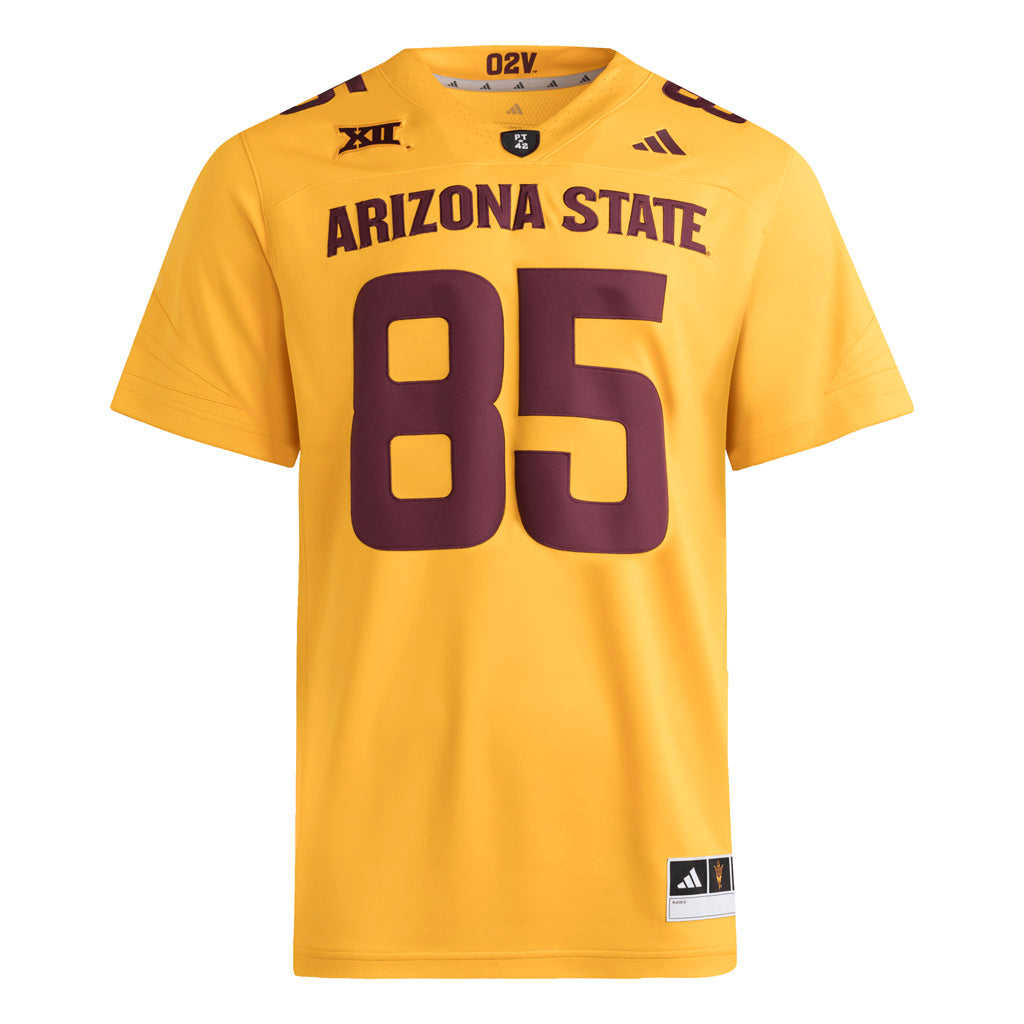 NCAA Arizona State Sun Devils adidas Alternate Premium Replica Jersey - Gold
