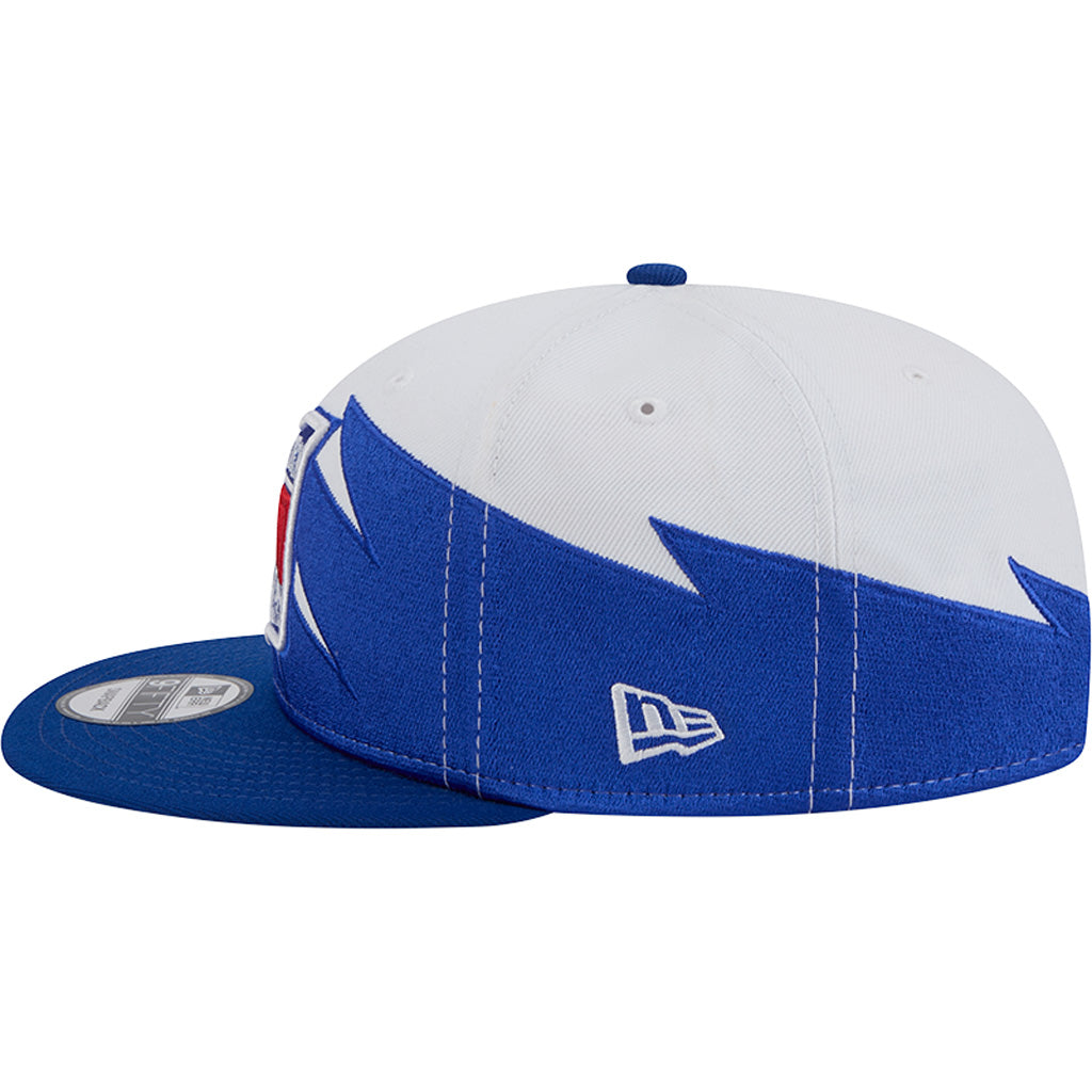 NHL New York Rangers New Era Jagged 9FIFTY Snapback Hat - White