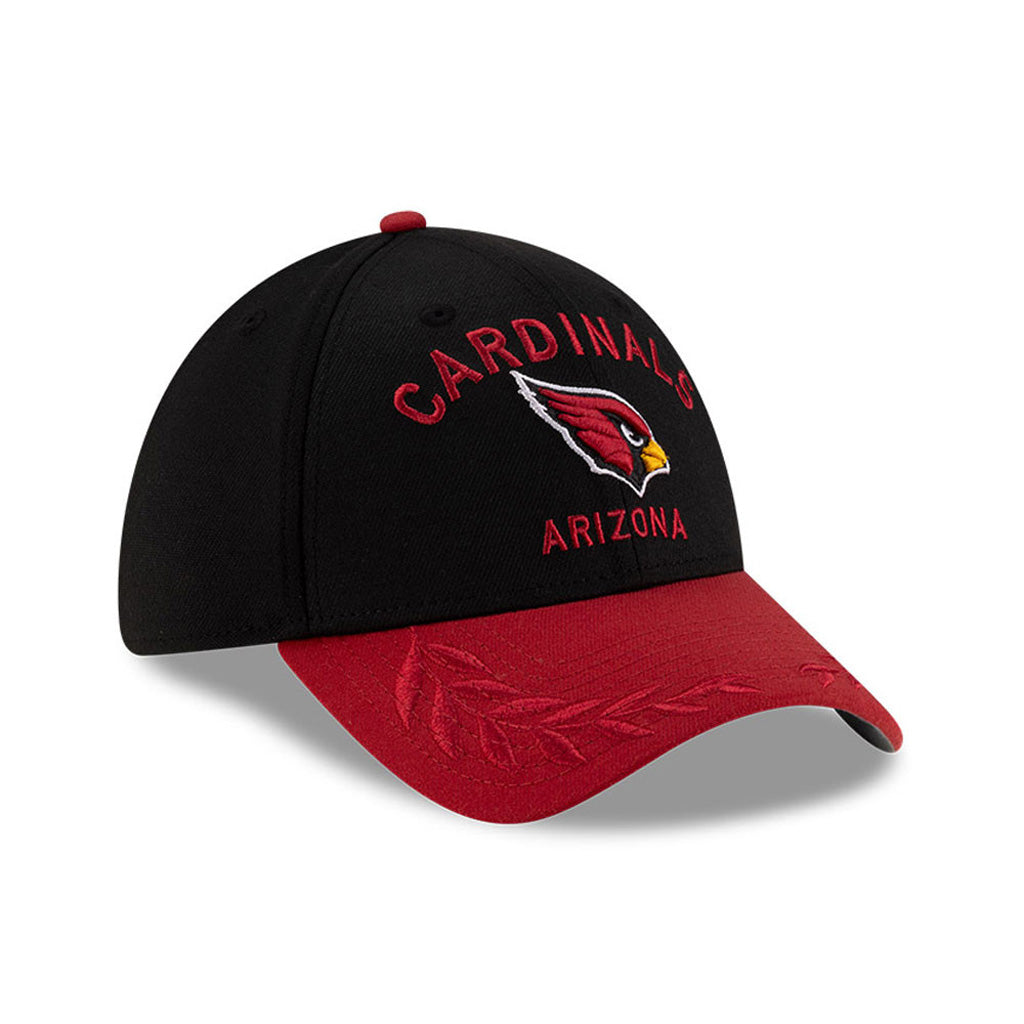 NFL Arizona Cardinals New Era 2025 Draft 39THIRTY Flex Fit Hat - Black