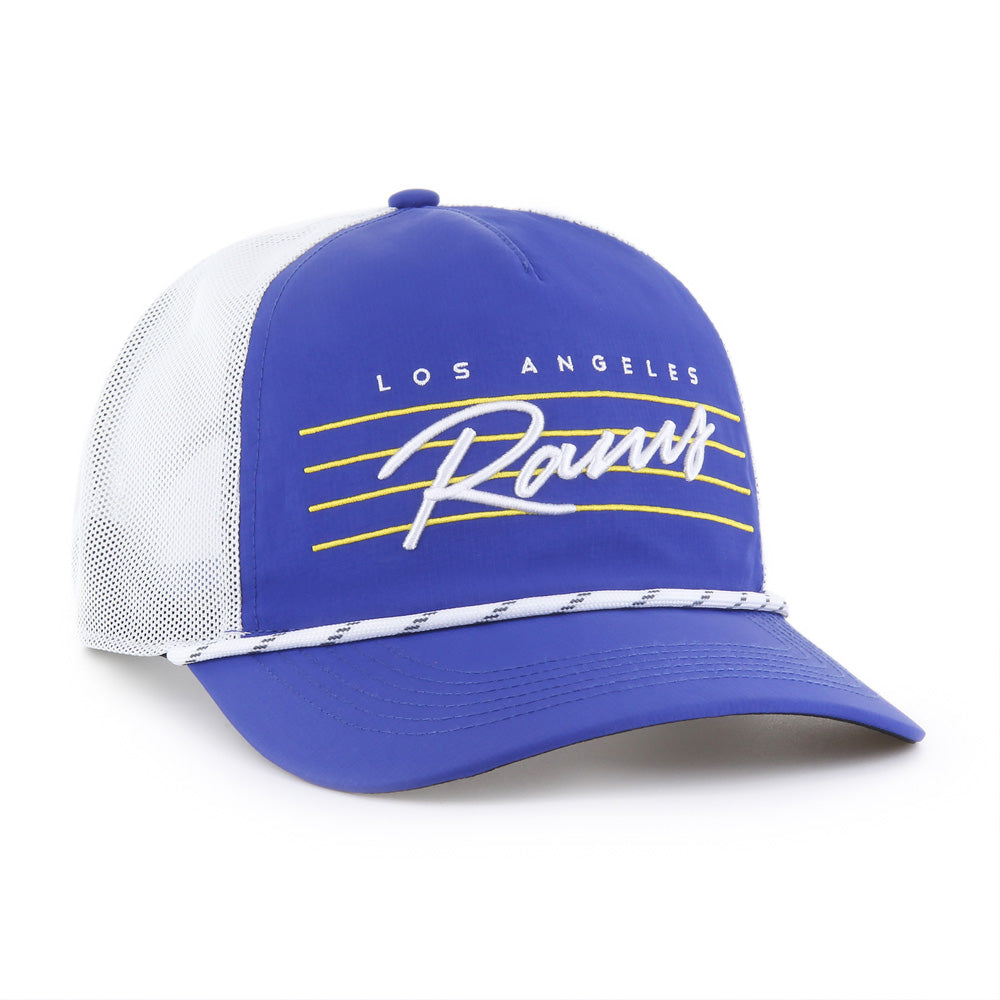 NFL Los Angeles Rams '47 Downburst Mesh Hitch Adjustable Hat - Blue
