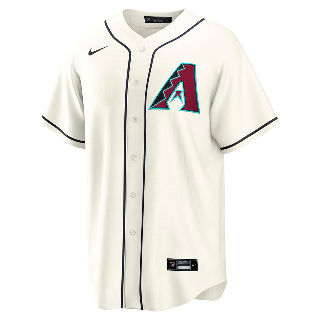 MLB Arizona Diamondbacks Nike Home Official Replica Jersey - Cream