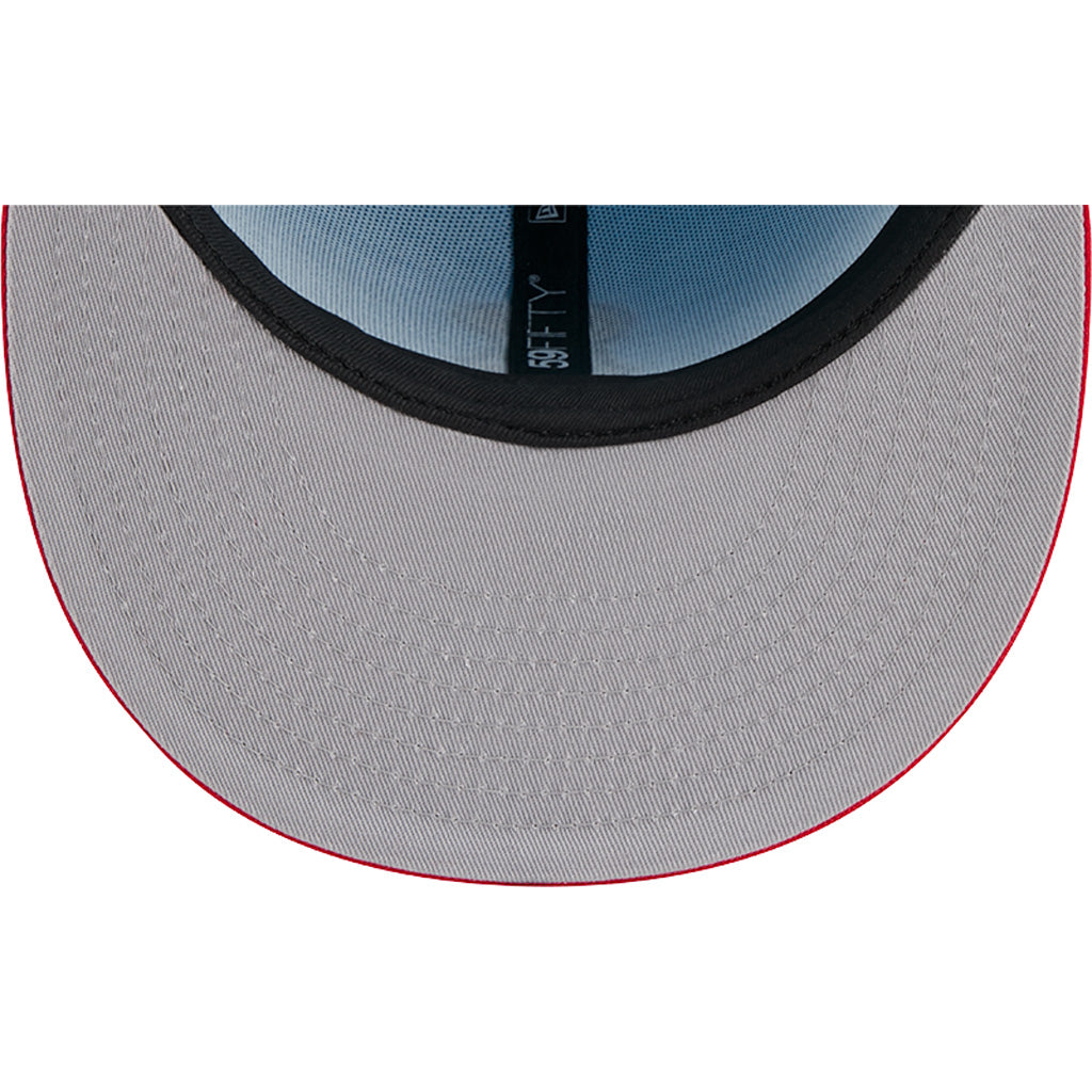 MLB Los Angeles Angels New Era 2025 4th of July 59FIFTY Fitted Hat - Blue