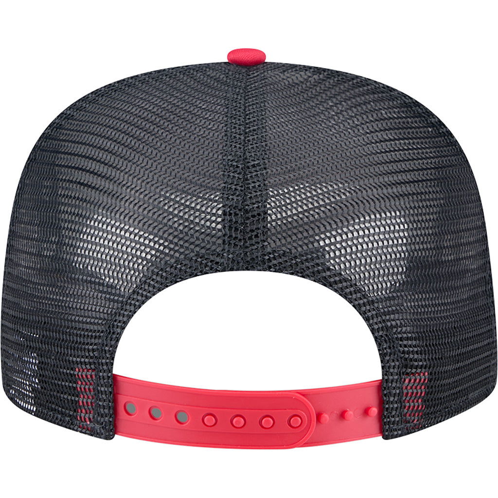 MLB Los Angeles Angels New Era Retro Script 9FIFTY A-Frame Snapback Hat - White