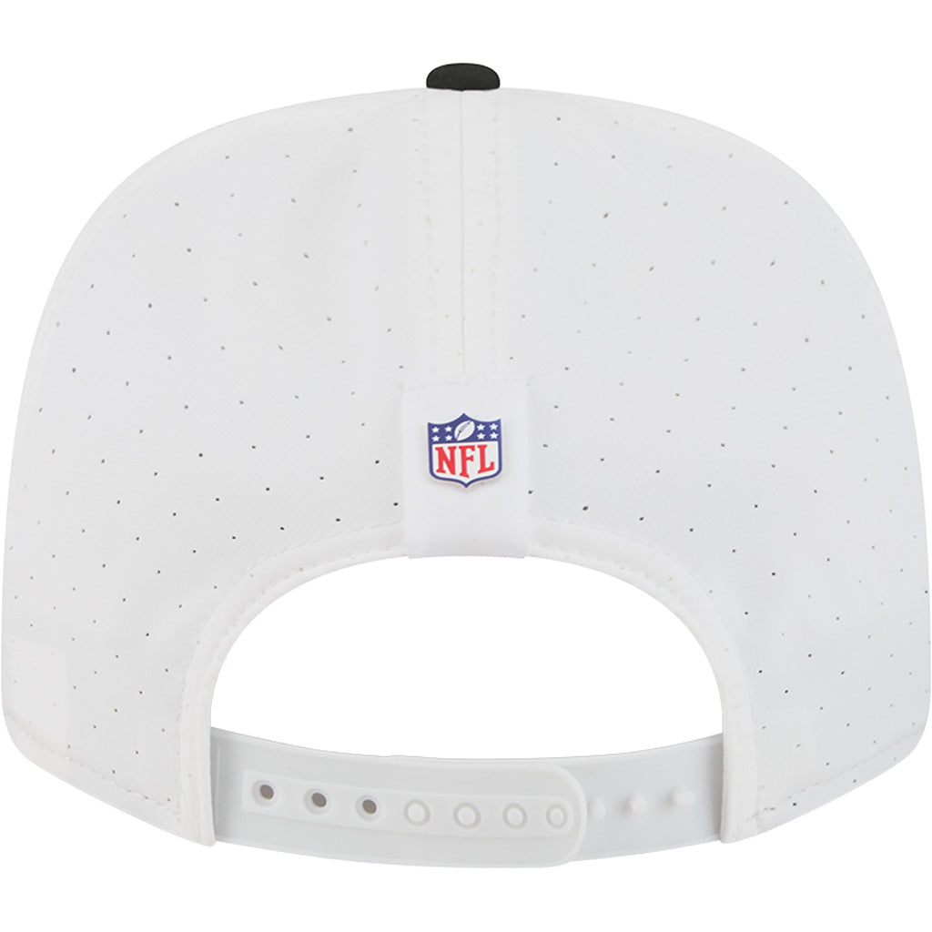 NFL Jacksonville Jaguars New Era 2025 Training 9SEVENTY Stretch-Snapback Hat - White