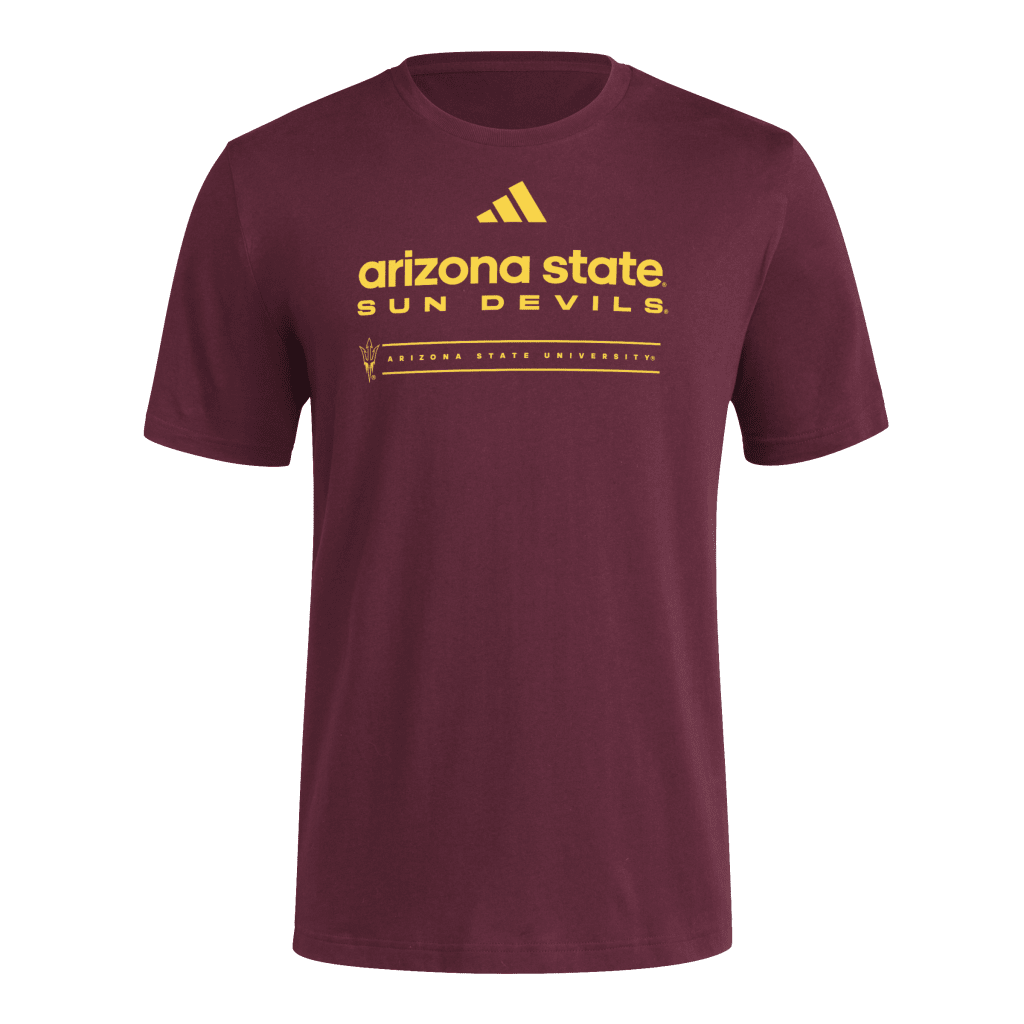 NCAA Arizona State Sun Devils adidas Case Closed T-Shirt - Maroon