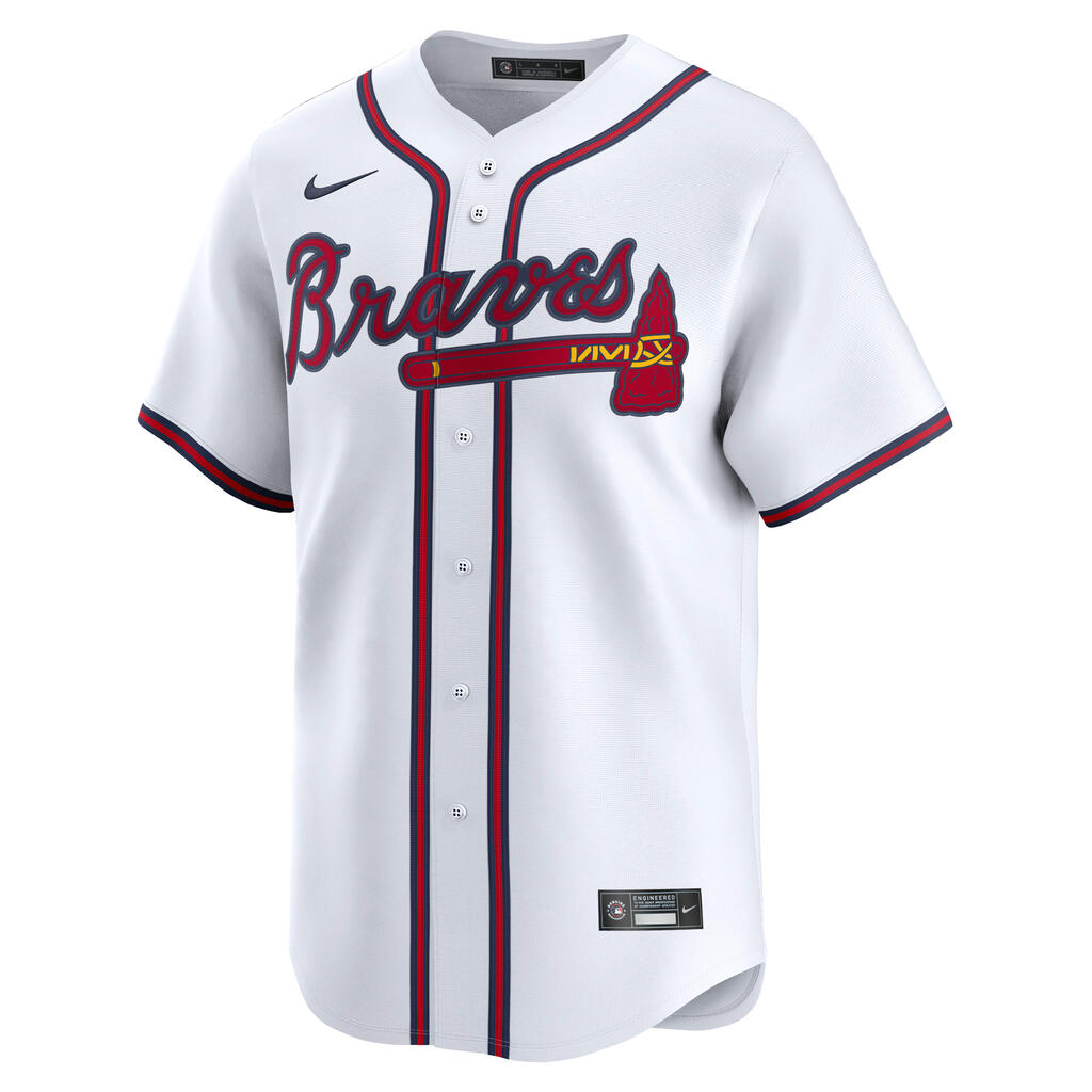 MLB Atlanta Braves Ronald Acuña Jr. Nike Home Limited Jersey - White