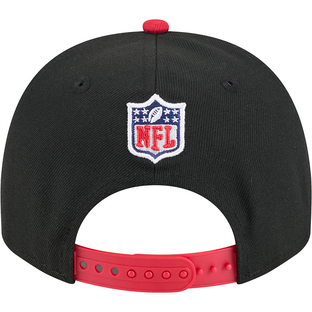 NFL San Francisco 49ers New Era 2025 Draft 9FIFTY A-Frame Hat - Black