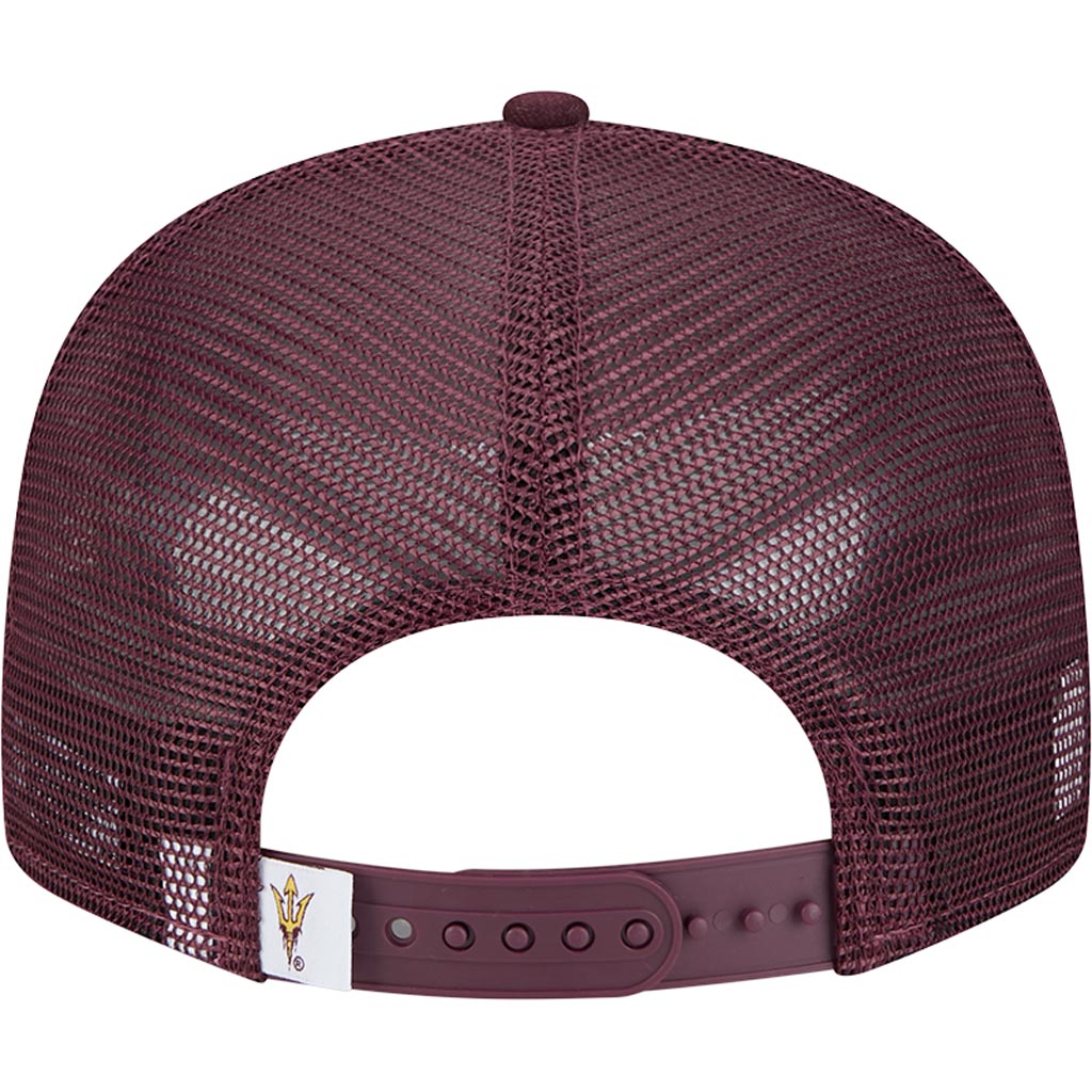NCAA Arizona State Sun Devils New Era 9FIFTY Snapback Trucker Hat - Maroon