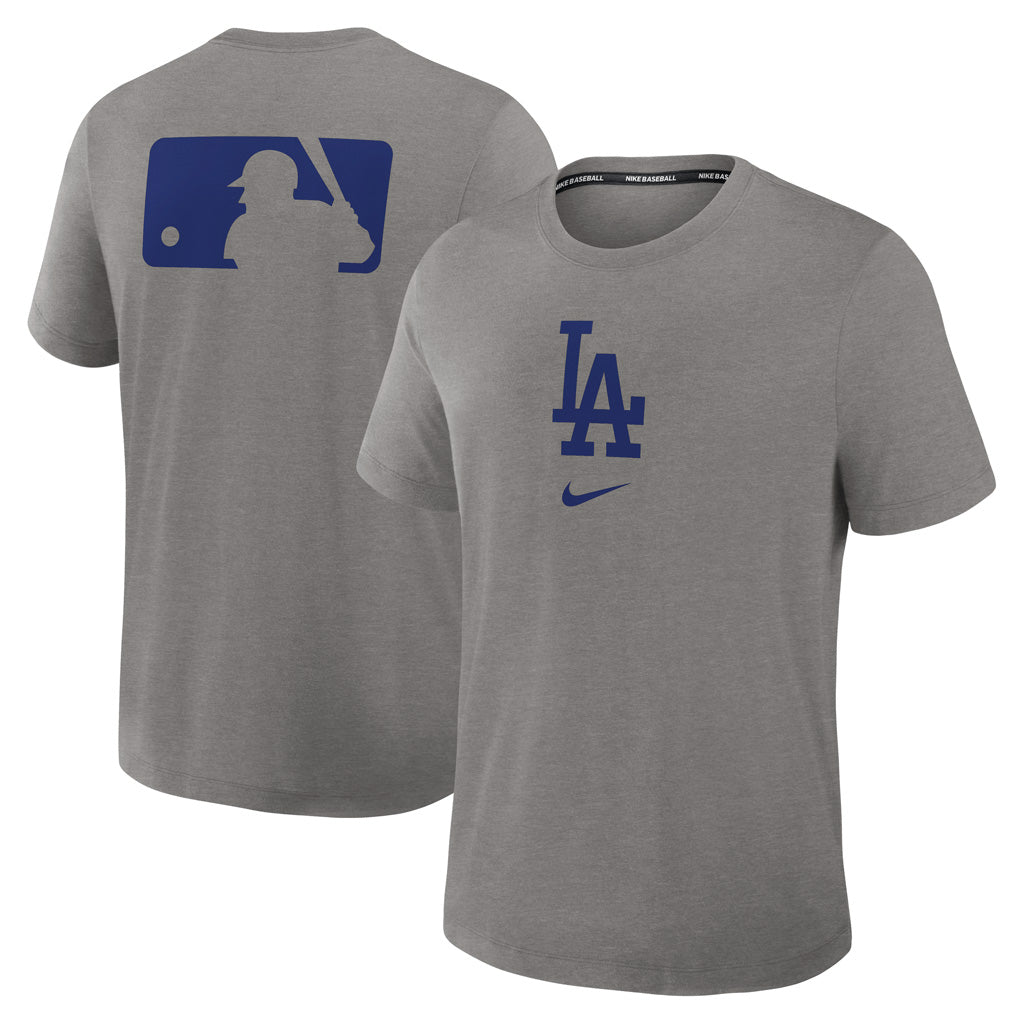MLB Los Angeles Dodgers Nike 2025 Early Work T-Shirt - Heather gray