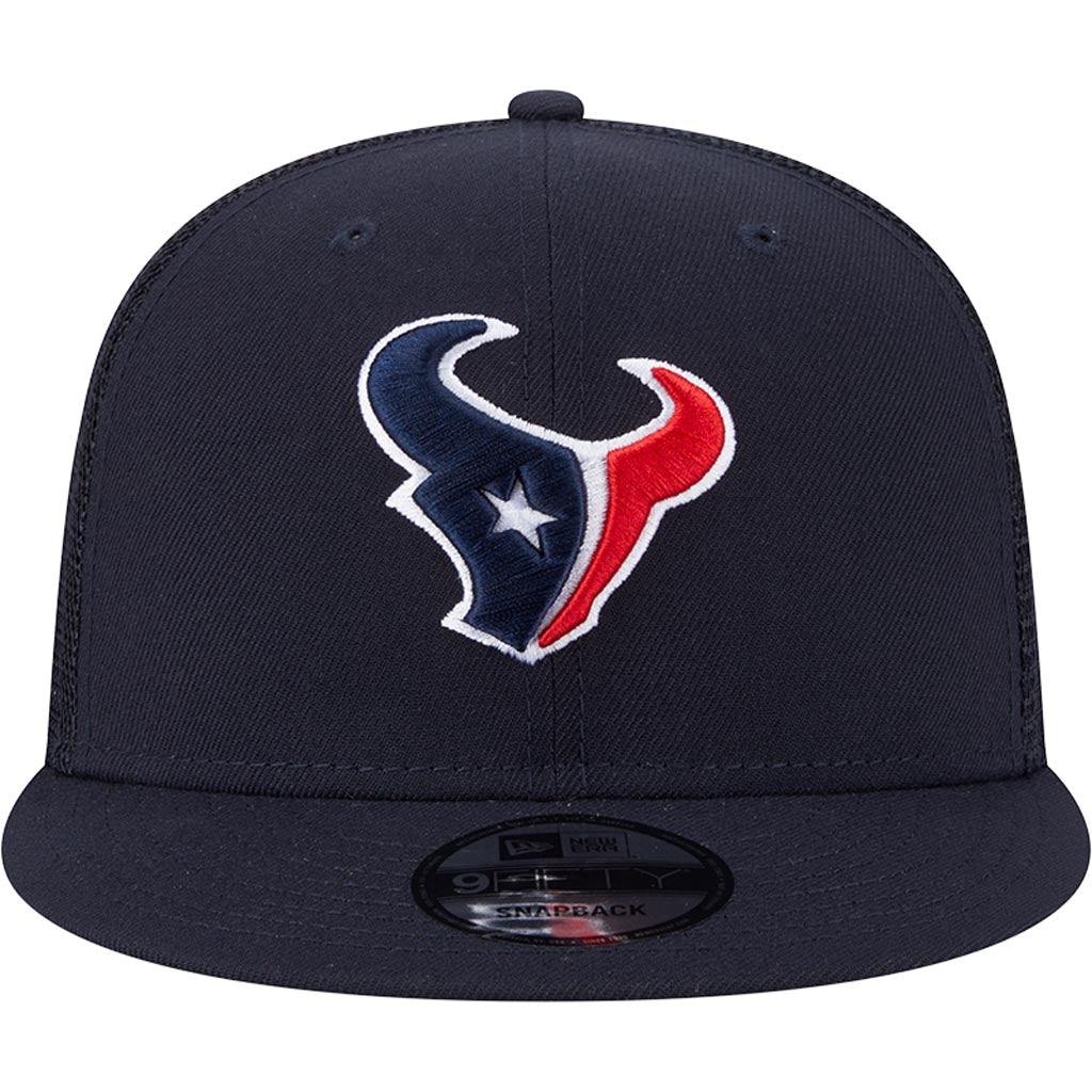 NFL Houston Texans New Era 9FIFTY Snapback Trucker Hat - Navy
