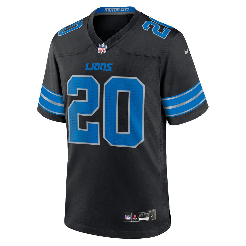 NFL Detroit Lions Barry Sanders Nike Alternate Game Jersey - Black