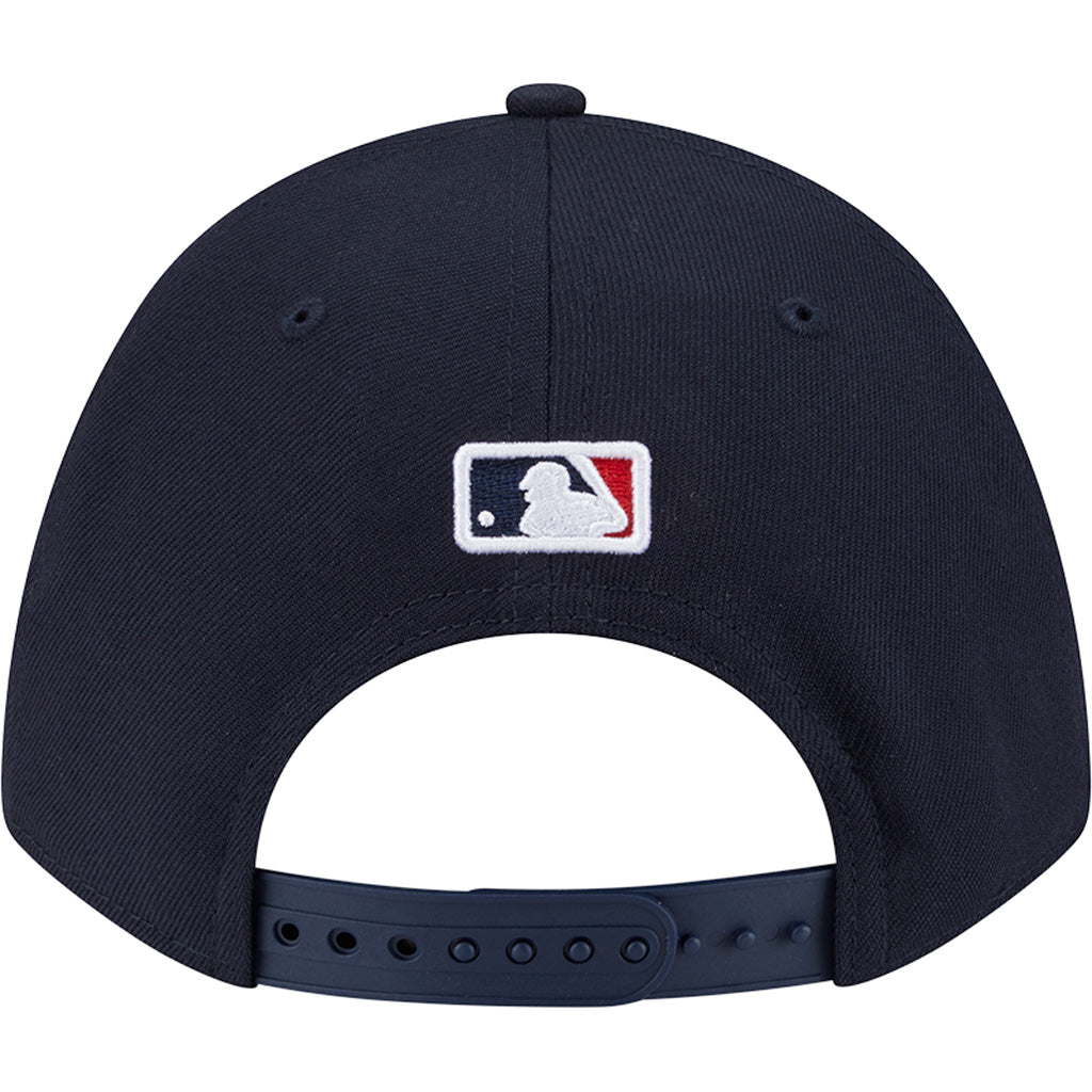 MLB Boston Red Sox Youth New Era Game Player Replica 9FORTY M-Crown Hat - Navy