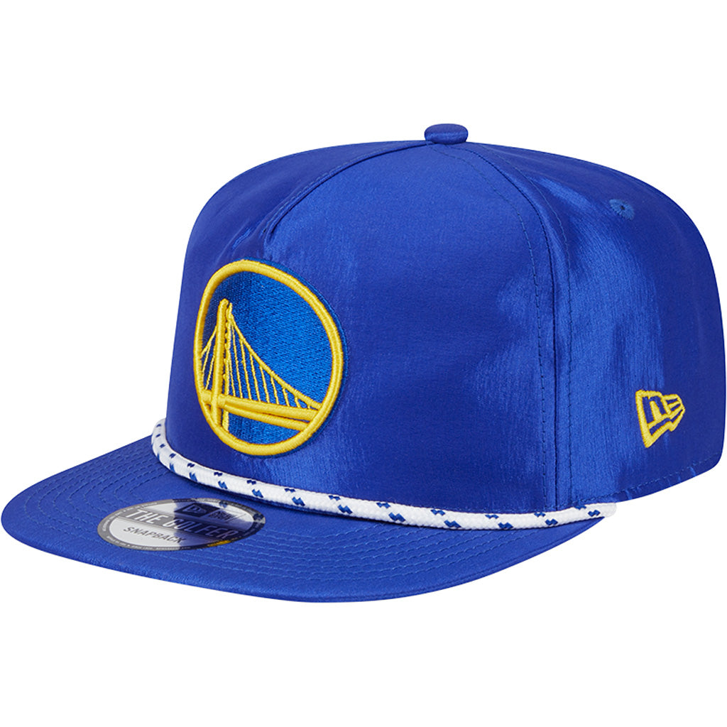 NBA Golden State Warriors New Era Team Rope Golfer 9FIFTY Hat - Blue