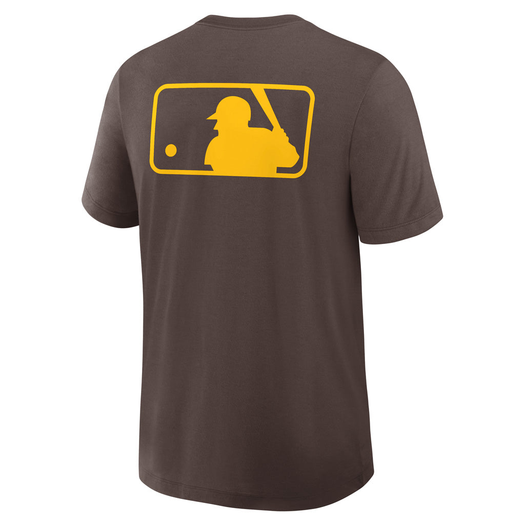 MLB San Diego Padres Nike 2025 Early Work T-Shirt - Brown