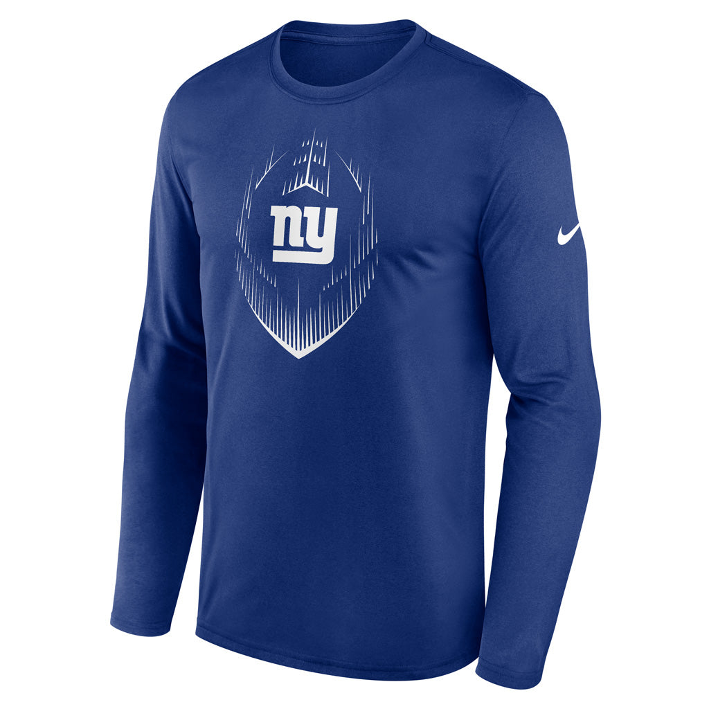 NFL New York Giants Nike 2024 Icon Legend Long Sleeve T-Shirt - Blue