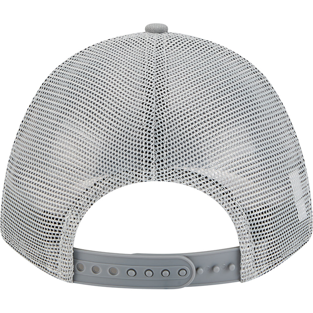 MLB Atlanta Braves New Era Gray Tonal 9FORTY M-Crown Snapback Trucker Hat - Gray