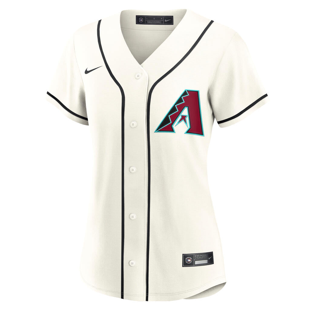 MLB Arizona Diamondbacks Women's Nike Home Replica Jersey - Cream