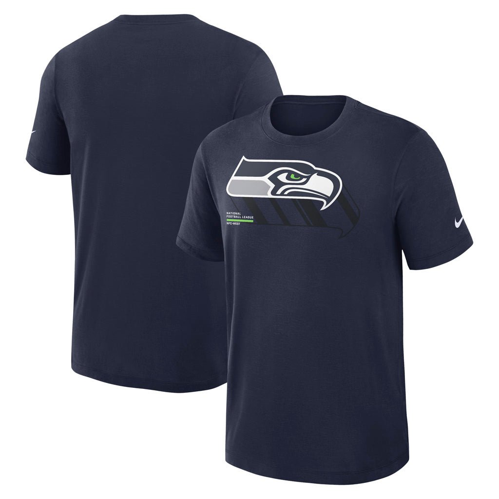 NFL Seattle Seahawks Nike Slub T-Shirt - Navy
