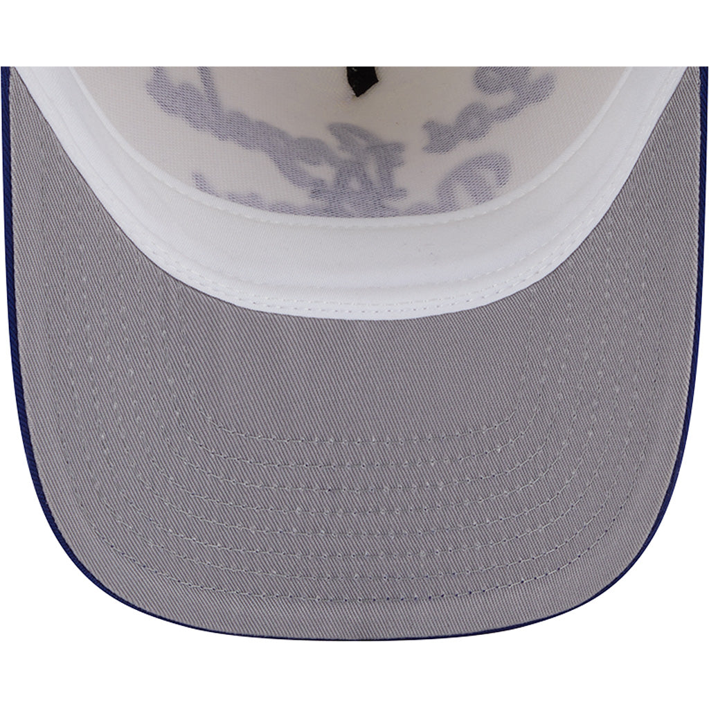 MLB Los Angeles Dodgers New Era Chainstitch Two-Tone 9FIFTY A-Frame Snapback Hat - Cream