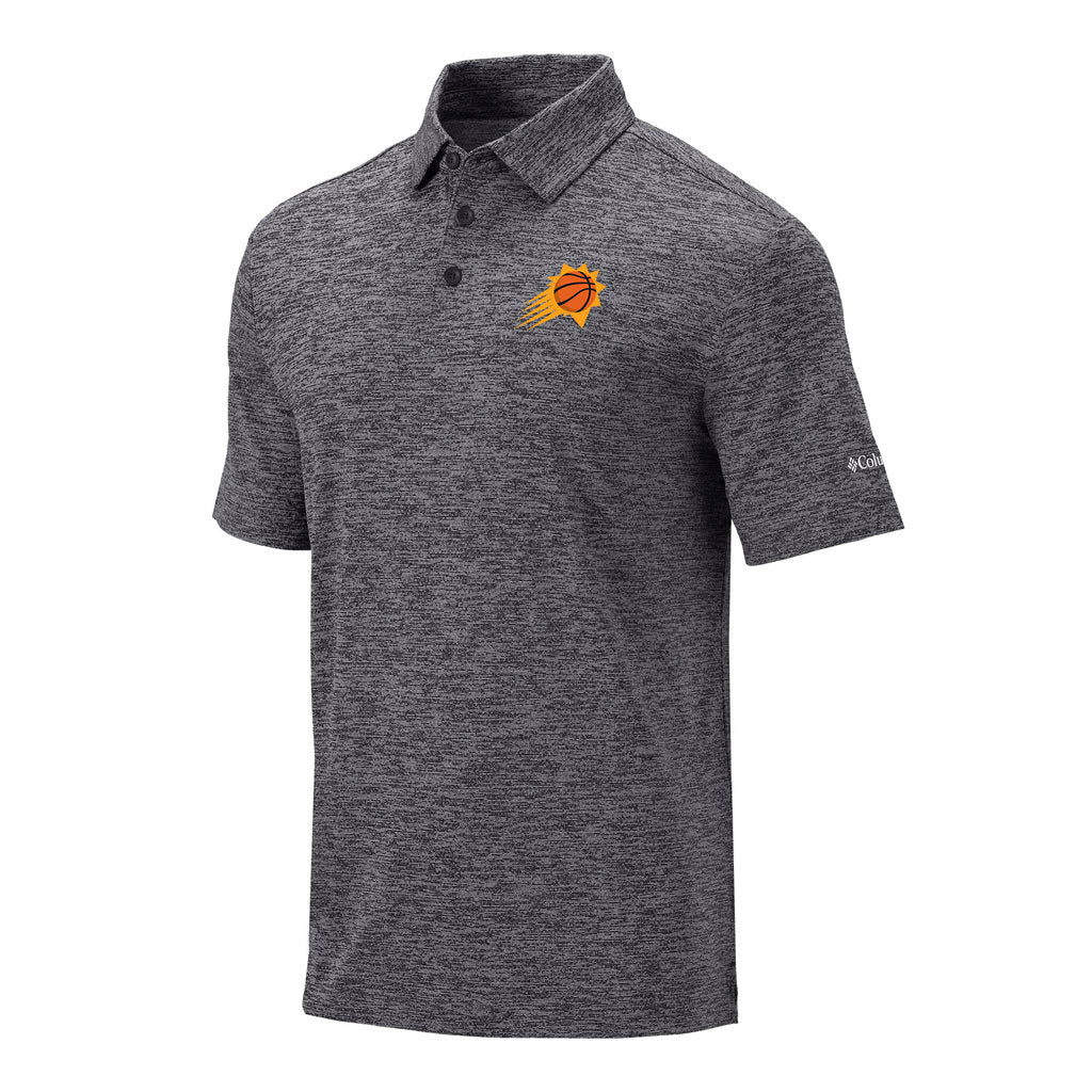 NBA Phoenix Suns Columbia Primary Final Round Polo - Gray