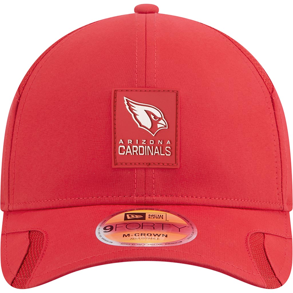 NFL Arizona Cardinals New Era 2025 Sideline 9FORTY M-Crown Snapback Hat - Red