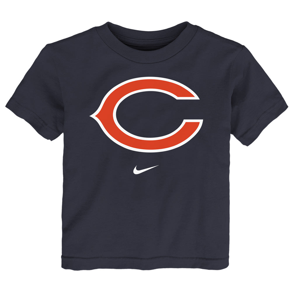 NFL Chicago Bears Toddler Nike Logo T-Shirt - Navy
