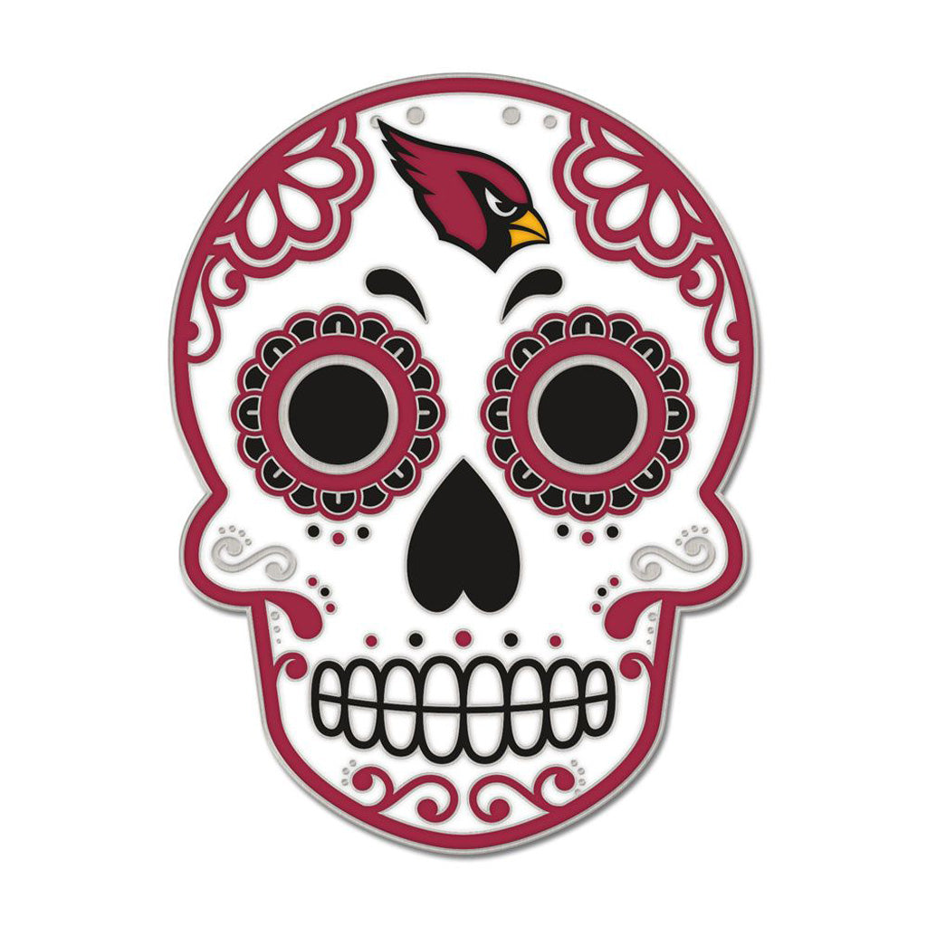 NFL Arizona Cardinals WinCraft Skull Pin - White