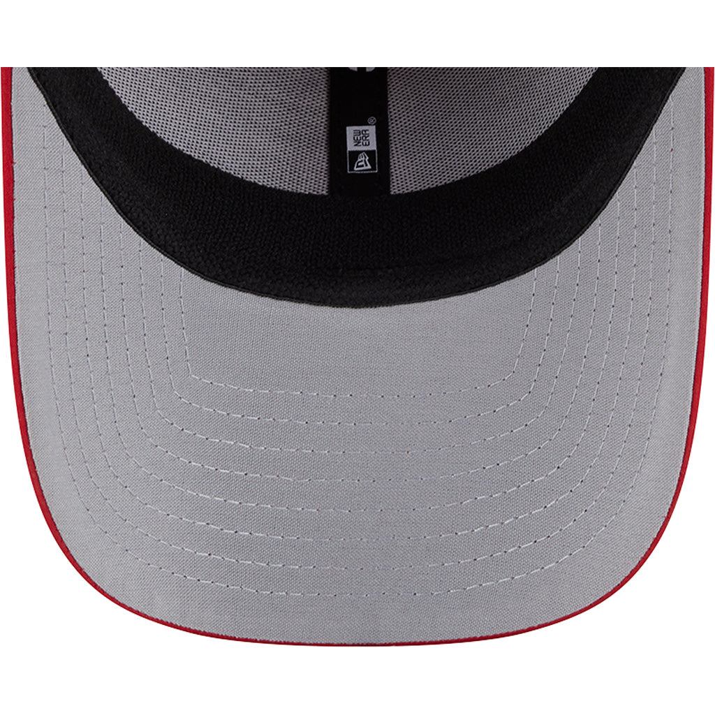 MLB Los Angeles Angels New Era Mid Perf 39THIRTY Flex Fit Hat - Red