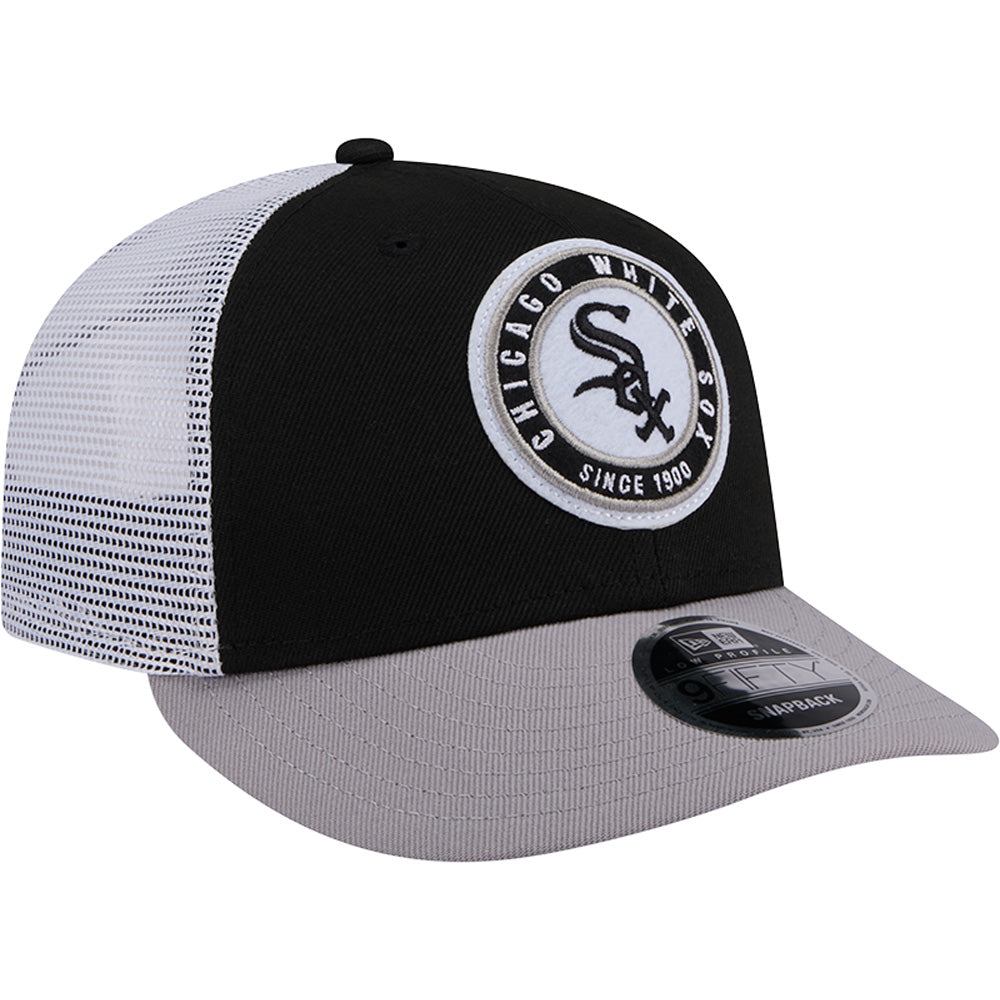 MLB Chicago White Sox New Era Cooperstown Patch Low-Profile 9FIFTY Trucker Hat