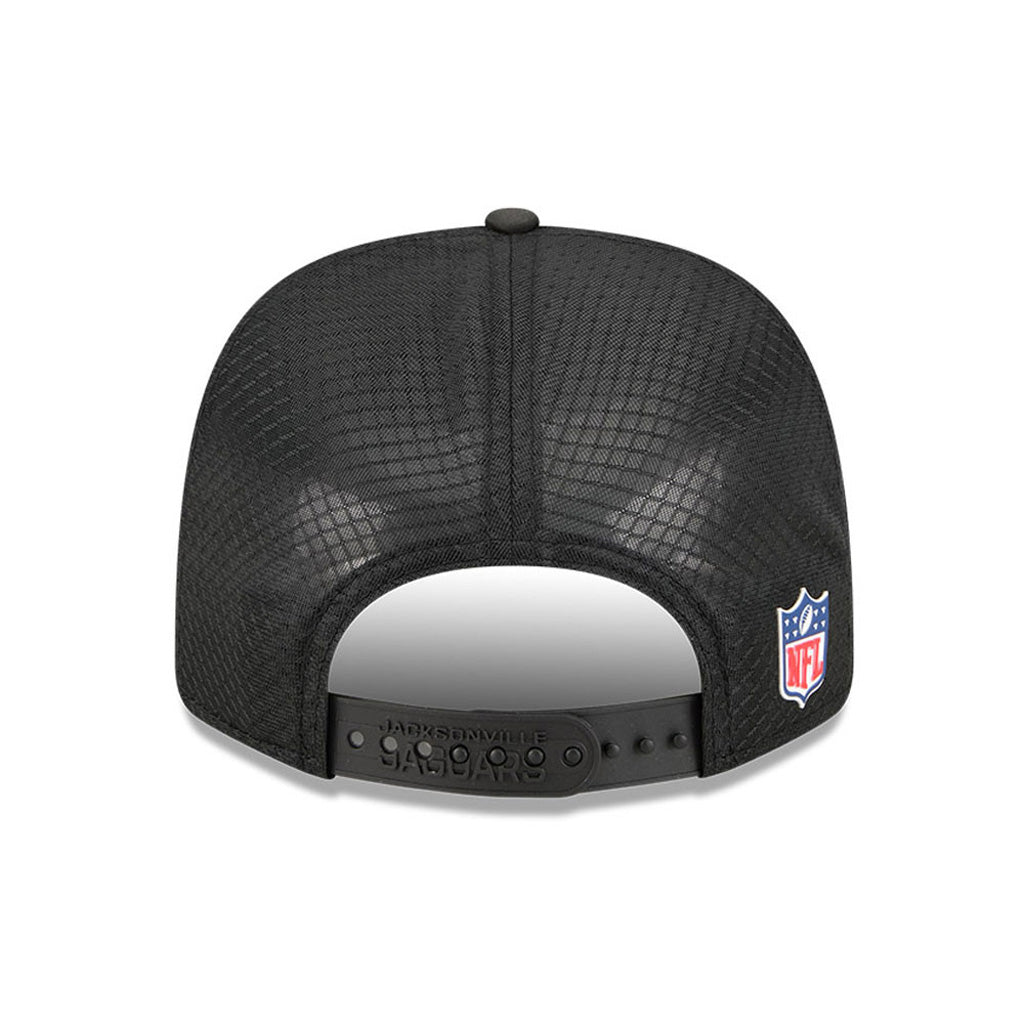 NFL Jacksonville Jaguars New Era 2025 Sideline 9SEVENTY Stretch-Snapback Hat - Black