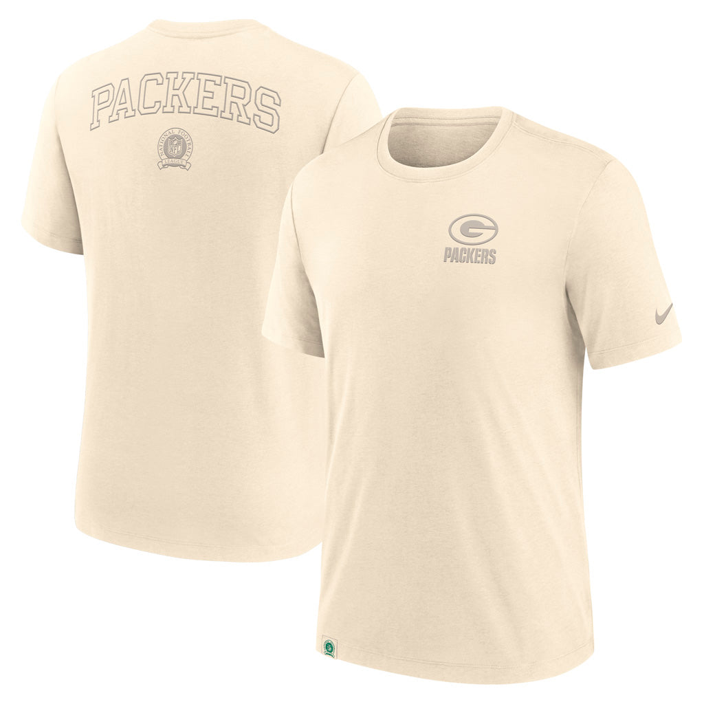 NFL Green Bay Packers Nike Glory Triblend T-Shirt - Natural