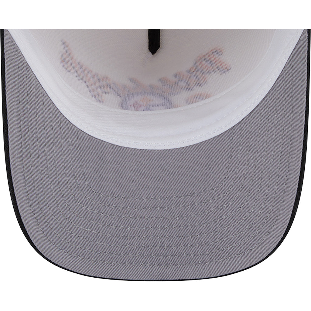 NFL Pittsburgh Steelers New Era Chainstitch Two-Tone 9FIFTY A-Frame Snapback Hat - Cream