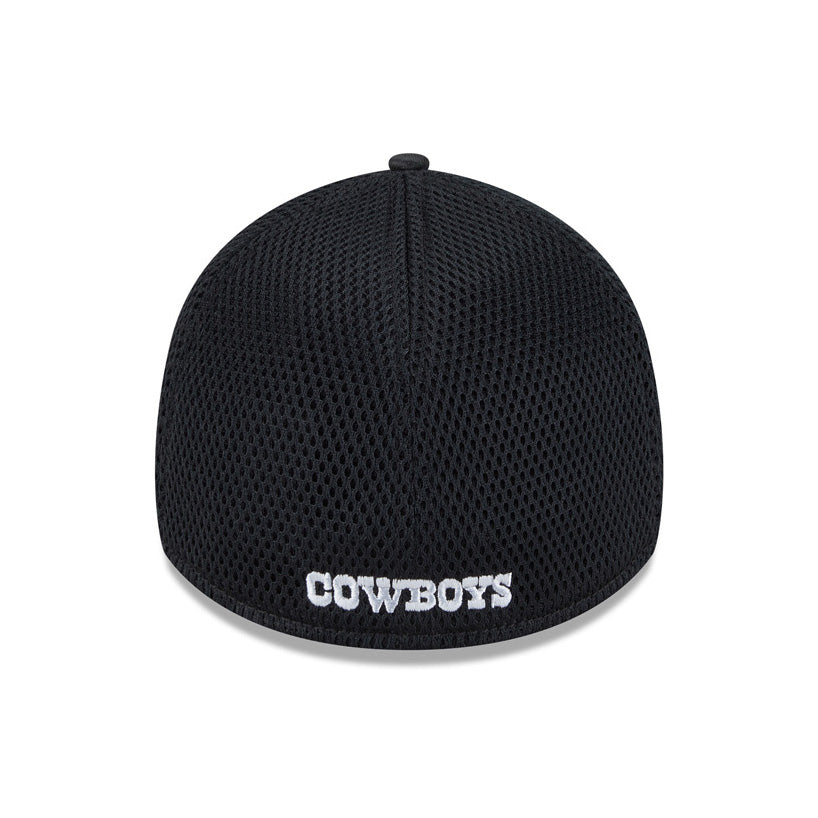 NFL Dallas Cowboys New Era Black Camo 39THIRTY Flex Fit Hat - Black
