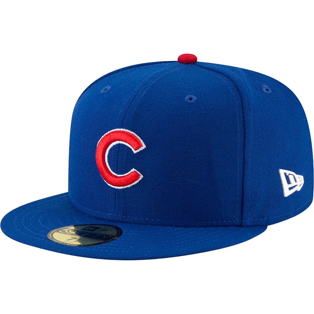 MLB Chicago Cubs New Era Authentic Collection Home On-Field 59FIFTY Fitted Hat - Blue
