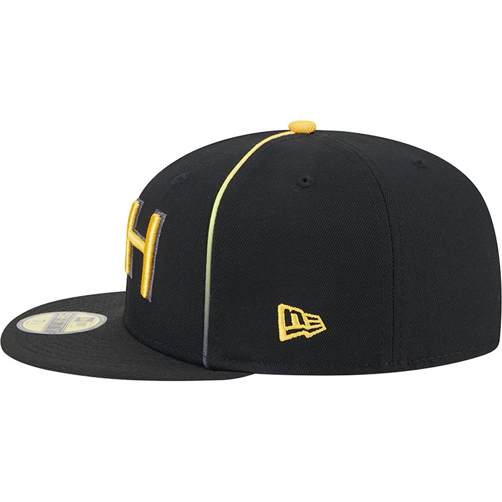 MLB Pittsburgh Pirates New Era City Connect Alternate 59FIFTY Fitted Hat - Black