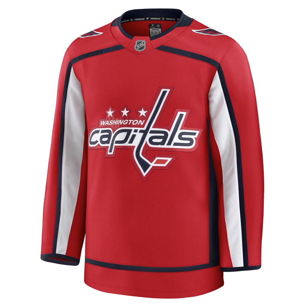 NHL Washington Capitals Fanatics Home Premium Jersey - Red