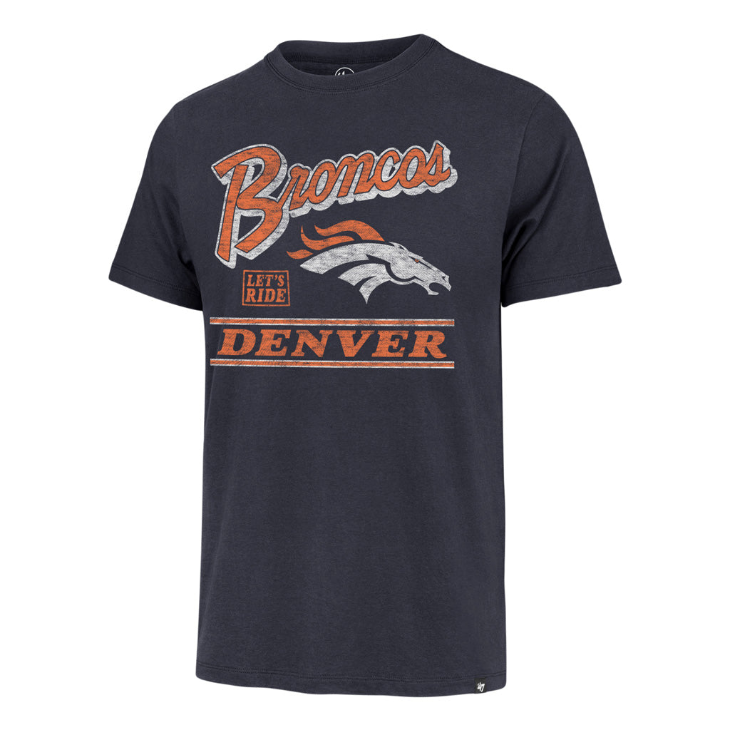 NFL Denver Broncos '47 Fly By Franklin T-Shirt - Navy