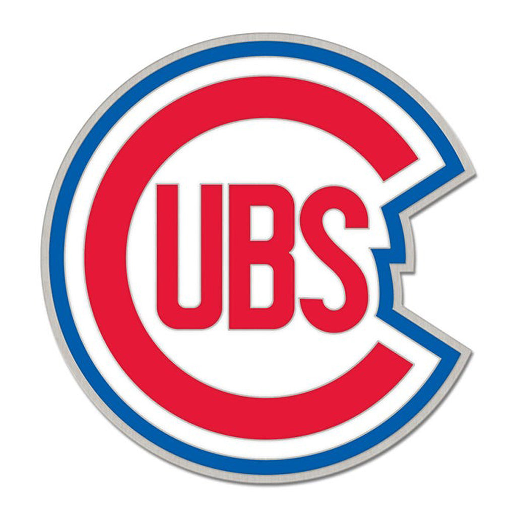 MLB Chicago Cubs WinCraft Cooperstown Logo Pin - Red