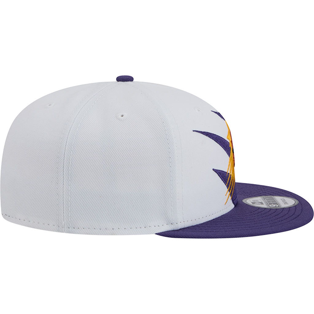 NBA Phoenix Suns New Era Jagged 9FIFTY Snapback Hat - White