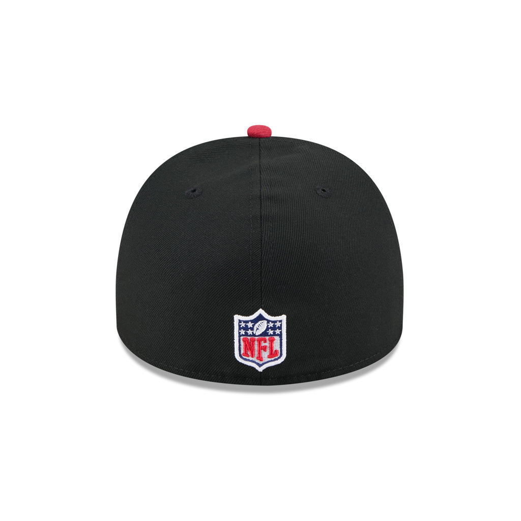 NFL Arizona Cardinals New Era 2025 Draft 59FIFTY A-Frame Fitted Hat - Black