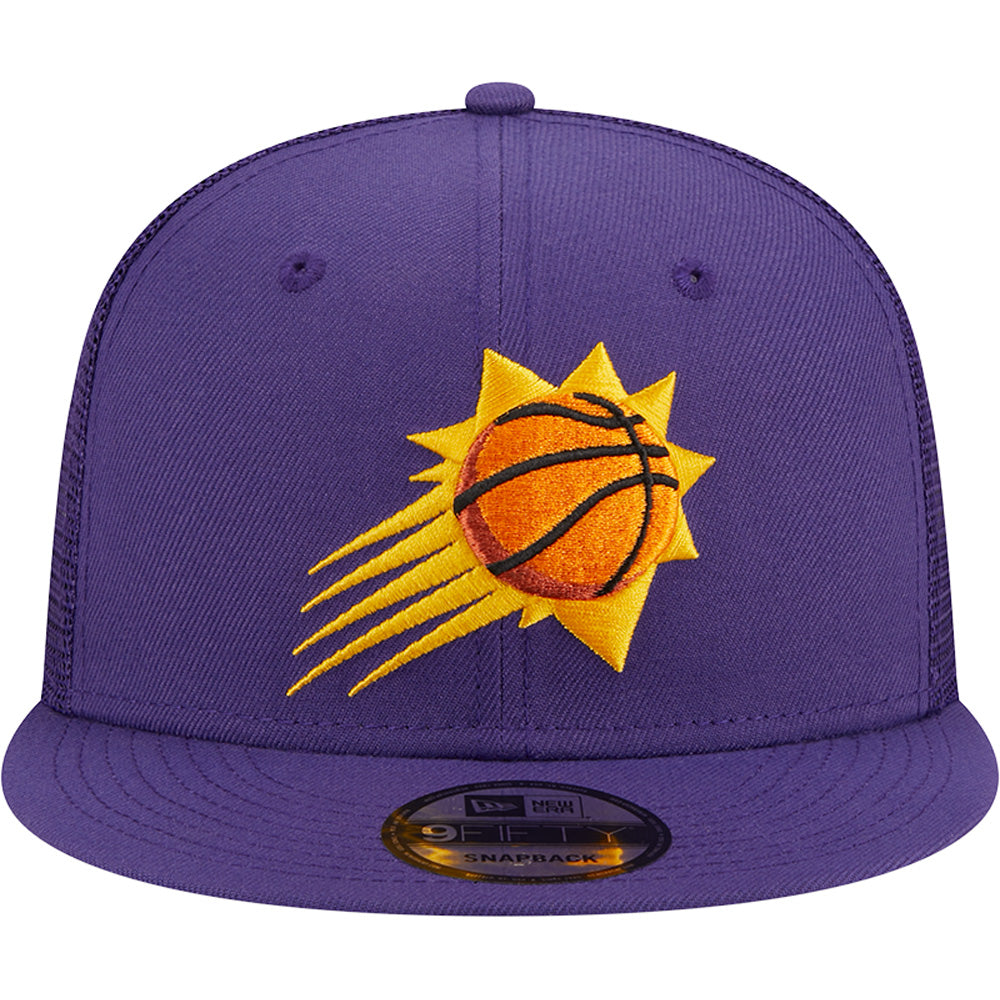 NBA Phoenix Suns New Era Trucker 9FIFTY Snapback Hat - Purple