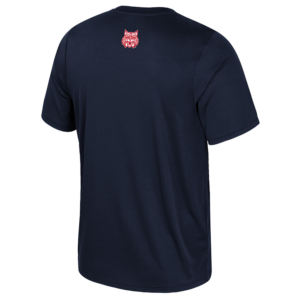 NCAA Arizona Wildcats Colosseum Quantum T-Shirt - Red