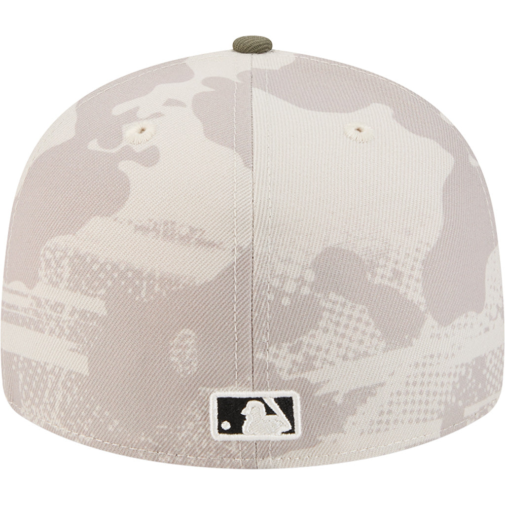 MLB St. Louis Cardinals New Era 2025 Armed Forces Day 59FIFTY Fitted Hat - Stone