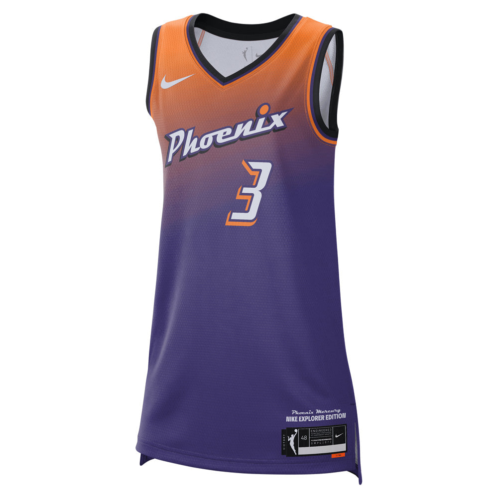 WNBA Phoenix Mercury Diana Taurasi Nike Explorer Victory Jersey