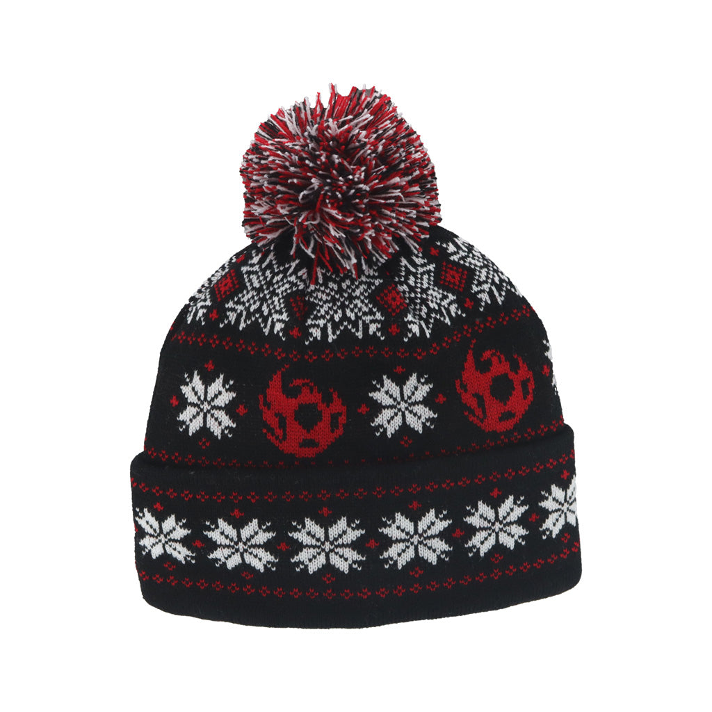 Phoenix Rising Zephyr Klondike Knit Hat - Black