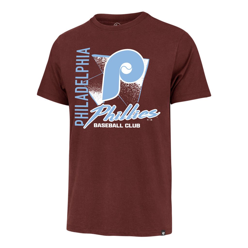 MLB Philadelphia Phillies '47 Side Arm Franklin T-Shirt - Maroon