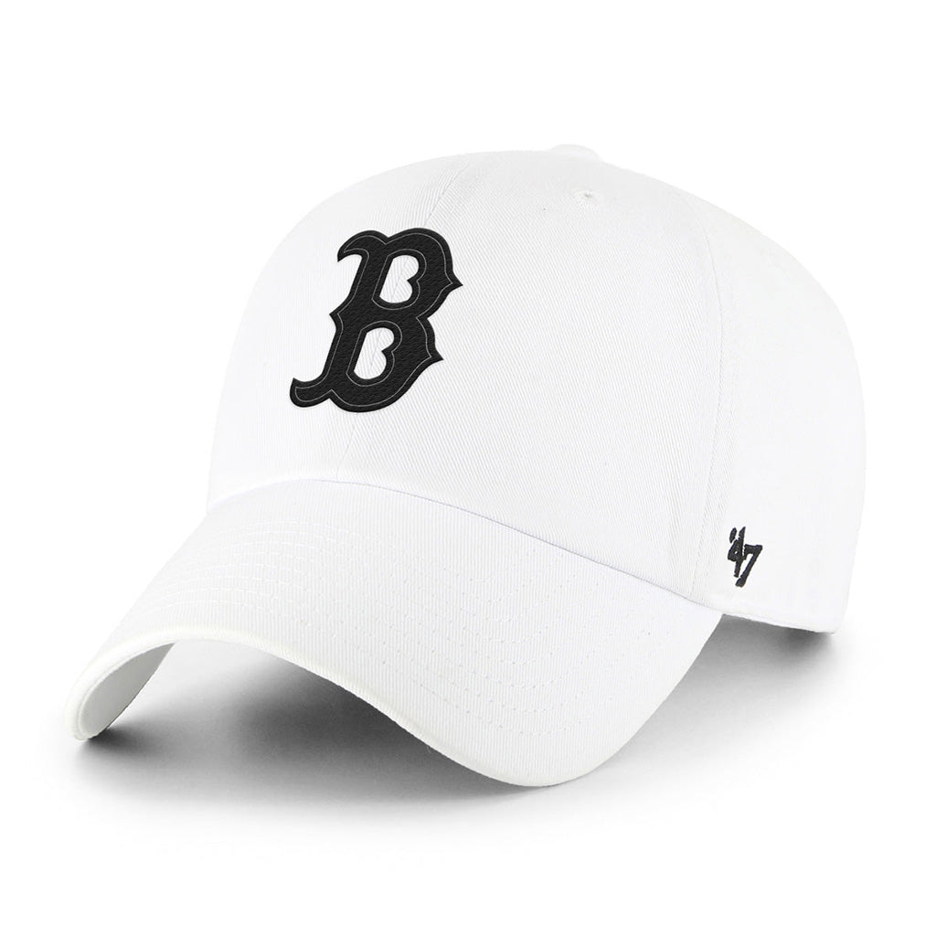 MLB Boston Red Sox '47 White & Black Clean Up Hat - White