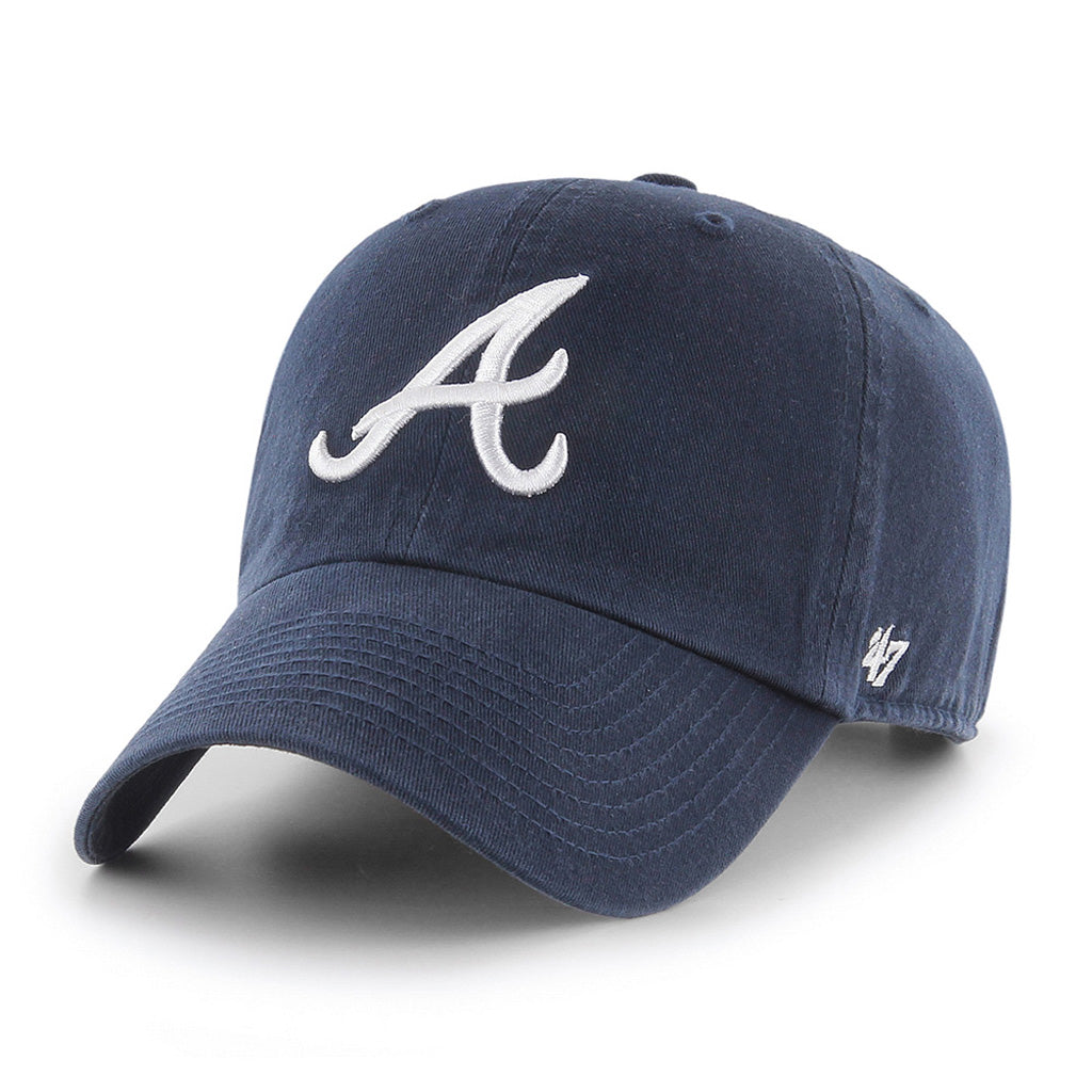 MLB Atlanta Braves '47 Clean Up Adjustable Hat - Navy